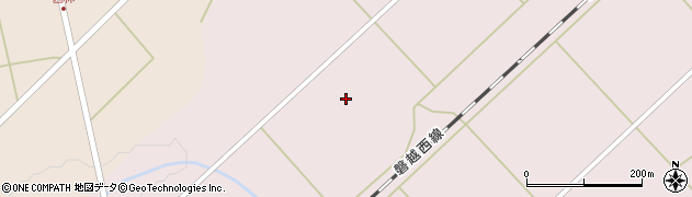 福島県西会津町（耶麻郡）尾野本（中野丙）周辺の地図