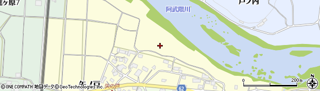 福島県二本松市矢ノ戸周辺の地図