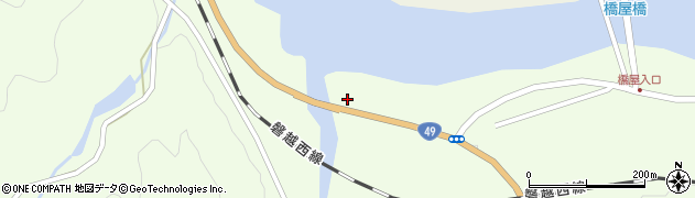 福島県西会津町（耶麻郡）野沢（焼屋敷甲）周辺の地図