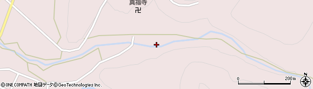福島県西会津町（耶麻郡）尾野本（向山丙）周辺の地図