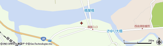 福島県西会津町（耶麻郡）野沢（友方甲）周辺の地図