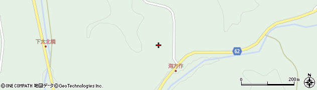 福島県二本松市太田（海方作）周辺の地図