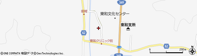福島県二本松市針道蔵下周辺の地図
