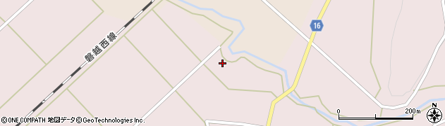 福島県西会津町（耶麻郡）尾野本（二反田丙）周辺の地図