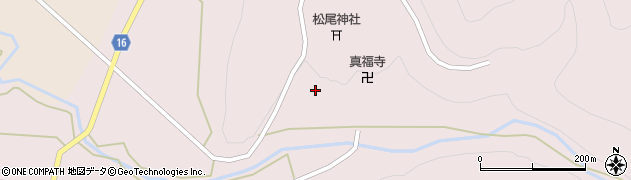 福島県西会津町（耶麻郡）尾野本（和久丙）周辺の地図