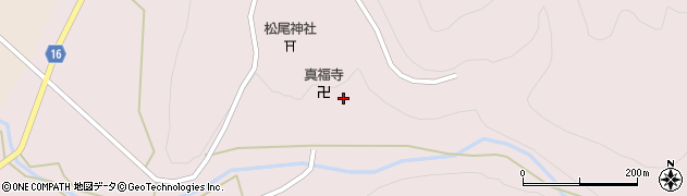 福島県西会津町（耶麻郡）尾野本（門前丙）周辺の地図