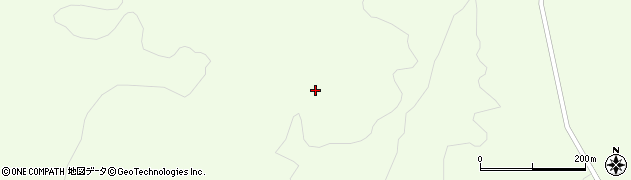 福島県川俣町（伊達郡）山木屋（川山）周辺の地図