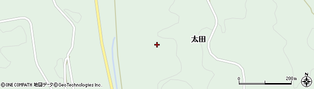 福島県二本松市太田松山21周辺の地図