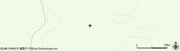 福島県川俣町（伊達郡）山木屋（田向山）周辺の地図