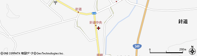福島県二本松市針道町118周辺の地図