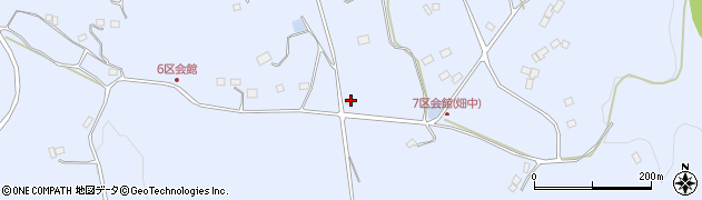 福島県二本松市上川崎道下105周辺の地図