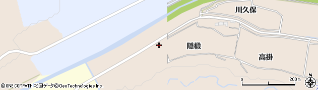 福島県南相馬市原町区矢川原（隠椴）周辺の地図
