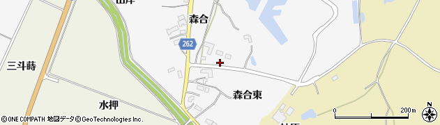 福島県南相馬市原町区大甕（森合東）周辺の地図