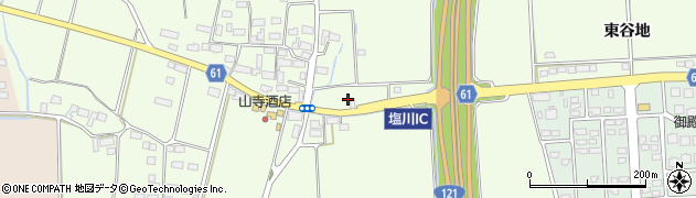 福島県喜多方市塩川町遠田（広面）周辺の地図