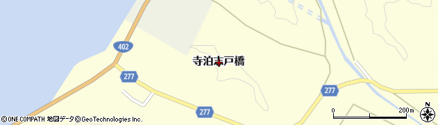 新潟県長岡市寺泊志戸橋周辺の地図