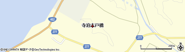新潟県長岡市寺泊志戸橋周辺の地図