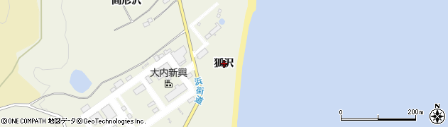 福島県南相馬市原町区小浜（狐沢）周辺の地図