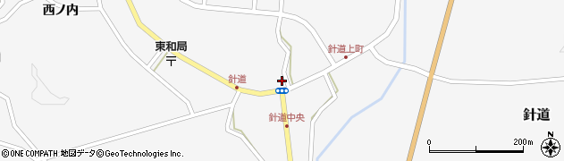 福島県二本松市針道町21周辺の地図
