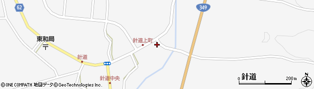 福島県二本松市針道町74周辺の地図