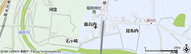 福島県二本松市上川崎藤兵内89周辺の地図