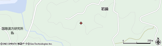 福島県二本松市太田（岩前）周辺の地図