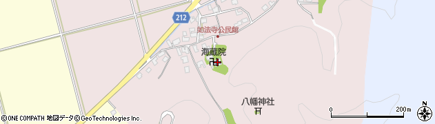 海蔵院周辺の地図