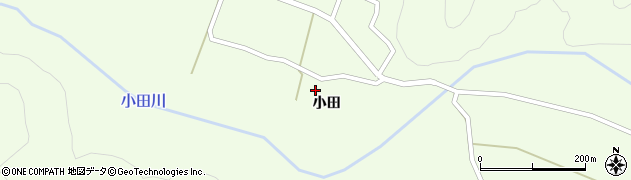 福島県猪苗代町（耶麻郡）蚕養（小田）周辺の地図