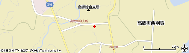 福島県喜多方市高郷町西羽賀和尚堂2969周辺の地図