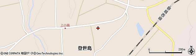 福島県西会津町（耶麻郡）登世島（小杉乙）周辺の地図