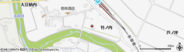 福島県南相馬市原町区高（竹ノ内）周辺の地図