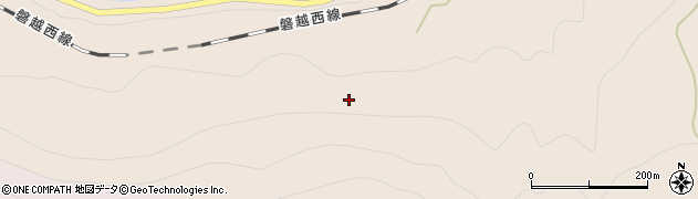 福島県西会津町（耶麻郡）登世島（高平甲）周辺の地図