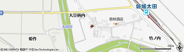 磐城太田郵便局 ＡＴＭ周辺の地図