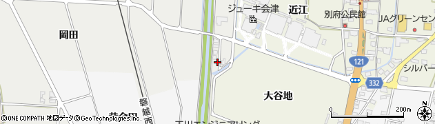 福島県喜多方市塩川町新江木駒形周辺の地図