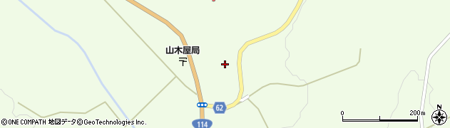 福島県川俣町（伊達郡）山木屋（神武山）周辺の地図