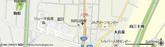 福島県喜多方市塩川町小府根（屋敷）周辺の地図