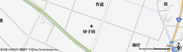 福島県南相馬市原町区大甕（砂子田）周辺の地図