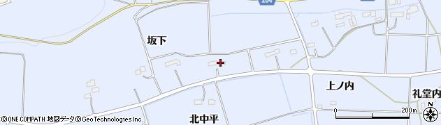 福島県南相馬市原町区上太田（坂下）周辺の地図