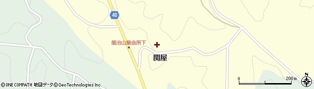 福島県二本松市木幡（関屋）周辺の地図