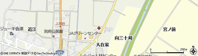 福島県喜多方市塩川町小府根江添周辺の地図
