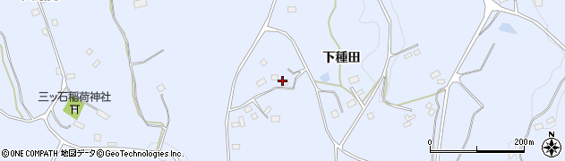福島県二本松市上川崎（下種田）周辺の地図