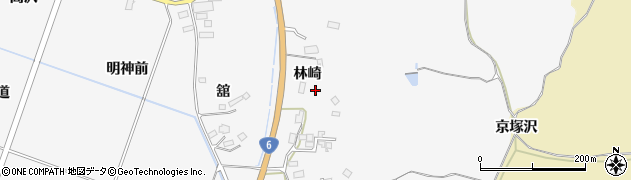 福島県南相馬市原町区大甕林崎周辺の地図