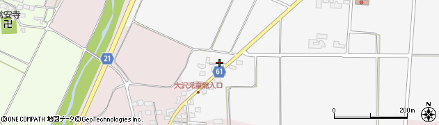 福島県喜多方市塩川町四奈川（中道）周辺の地図