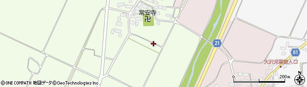 福島県喜多方市塩川町大田木（寺下）周辺の地図