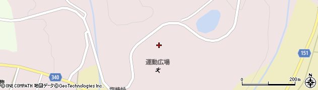 福島県喜多方市高郷町夏井菅沼周辺の地図