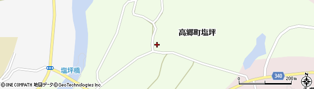 福島県喜多方市高郷町塩坪塩坪1139周辺の地図