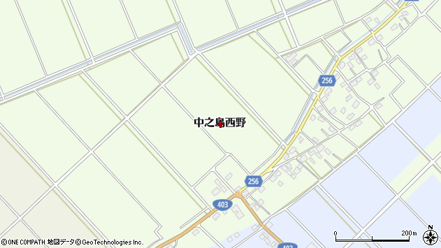 〒954-0212 新潟県長岡市中之島西野の地図