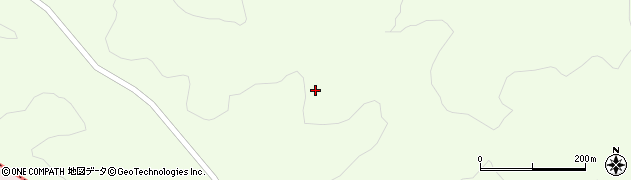 福島県川俣町（伊達郡）山木屋（沼カイリ山）周辺の地図