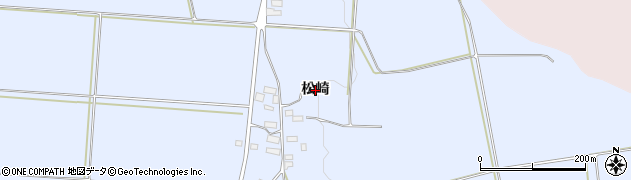 福島県喜多方市塩川町五合（松崎）周辺の地図