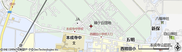 新潟県三条市西本成寺80周辺の地図