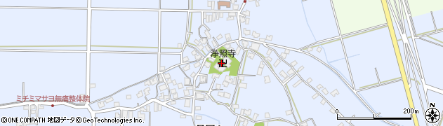 浄照寺周辺の地図
